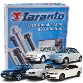 Kit Parafuso De Cabeçote Taranto Volkswagen Golf Polo Jetta 1.6 2.0 8v