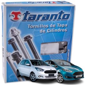 Kit Parafuso De Cabeçote Taranto Ford Ka New Fiesta 1.0 12v 2016 a 2020