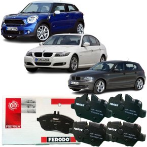 Jogo Pastilha Cerâmica Traseira Original Ferodo Mini E Bmw