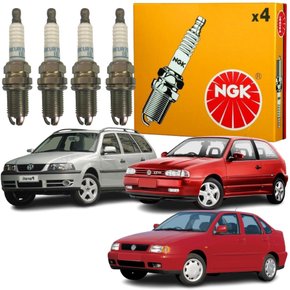 Jogo Vela Ignição original NGK Volkswagen Gol Parati G2 G3 Gol Parati Gti Polo