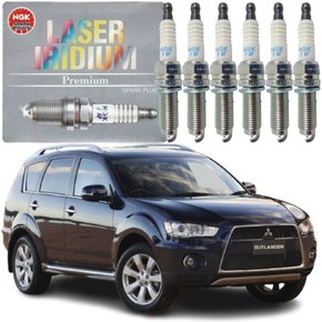Jogo Vela Iridium Ngk Mitsubishi Outlander 3.0 V6 07 A 12