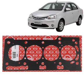 Junta Do Cabeçote Metalica Elring Para Etios 1.3 2012 A 2016