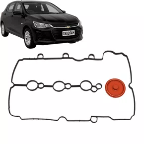 Junta Tampa De Válvula Gm Onix 1.0 Turbo 3 Cilindro Turbo