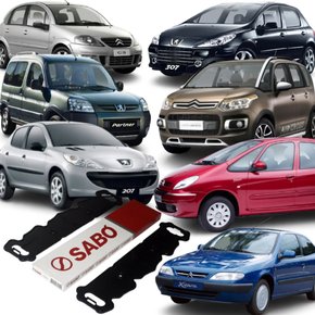 Juntas Tampa Válvula com defletor Sabó Peugeot Citroen 1.6 16v