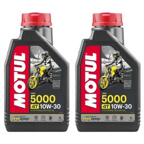 KIT 02 OLEO 10W30 4 TEMPO 5000 MOTUL