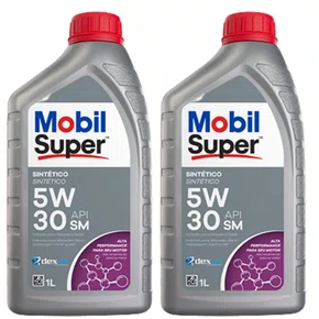 KIT 02 OLEO 5W30 SM SINTETICO DIESEL MOBIL