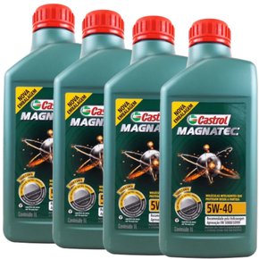 KIT 04 OLEO 05W40 CASTROL SINTETICO 508/88