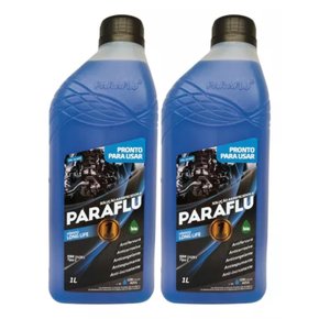 Kit 2 Aditivos Radiador Paraflu Azul Biohibrido Pronto Uso