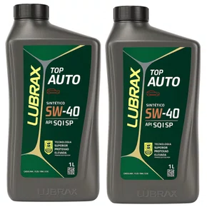 Kit 2 Óleos De Motor 5w40 Valora Sintético