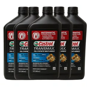 Kit 5 Óleos Câmbio Transmissão Automática Transmax Synthetic