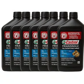 Kit 7 Óleos Câmbio Transmissão Automática Transmax Synthetic