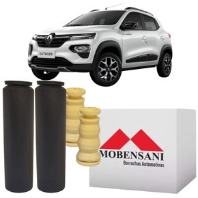 Kit Amortecedor De Suspensão Traseiro Mobensani Para Kwid