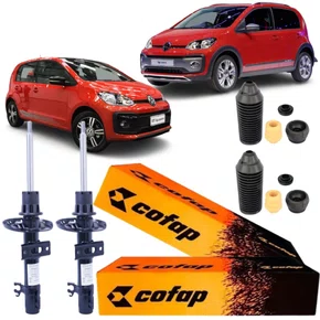 Kit Amortecedor Dianteiro Cofap Vw Up Tsi 1.0 Tsi 15 A 21