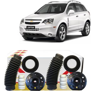Kit Amortecedor Dianteiro Para Chevrolet Captiva 2008 A 2017