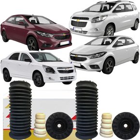 Kit Amortecedor Dianteiro Para Gm Cobalt Onix Prisma E Spin