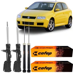 KIT AMORTECEDOR DIANTEIRO TRASEIRO STILO 2.4