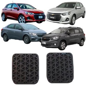 Kit Capa Para Pedal Chevrolet Cobalt, Onix, Prisma E Spin