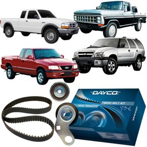 Kit Correia Dentada Dayco F1000 Blazer Ranger S10 2.5 Diesel