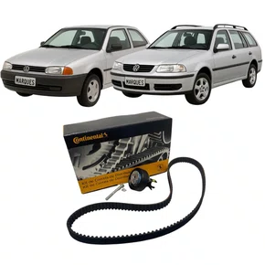 Kit Correia Dentada Original Contitech Para Gol E Parati