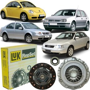 Kit Embreagem Luk Audi A3 1.6 1.8 Golf Bora New Beettle 2.0