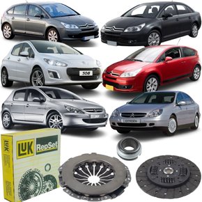 Kit De Embreagem Luk Citroen C4 C5 Peugeot 307 308 2.0 16v