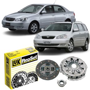 Kit Embreagem Luk Toyota Corolla Fielder 1.8 16v 2003 A 2008