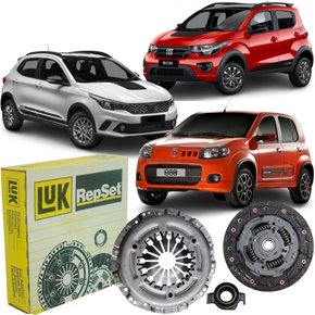 Kit Embreagem Luk Fiat Argo Mobi Uno 1.0 6v 2018 2019 2020