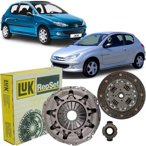 Kit De Embreagem Luk Peugeot 206 1.6 8v 1999 A 2006
