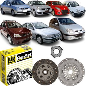 Kit Embreagem Luk Clio Megane Sandeiro Logan Symbol Scénic