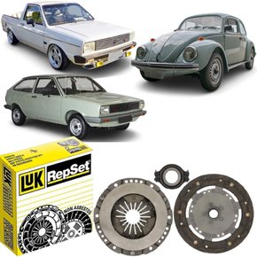 Kit Embreagem Luk Volkswagen Fusca 1300 Gol Bx Saveiro Bx