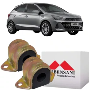 Kit Reparo Barra Estabilizadora Mobensani Para Hyundai Hb20