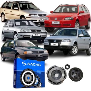 Kit Embreagem Sachs Gol Parati Motor At 1.0 8v 16v G2 G3 G4