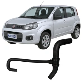 Mangueira Do Radiador Inferior Jahu Para Fiat Uno 1.0 8v 1.3