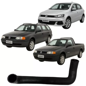 Mangueira Do Radiador |nferior Jahu Para Gol Parati Saveiro