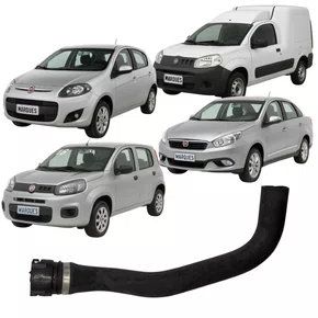 Mangueira Superior Do Radiador Jahu Para Fiorino Grand Siena