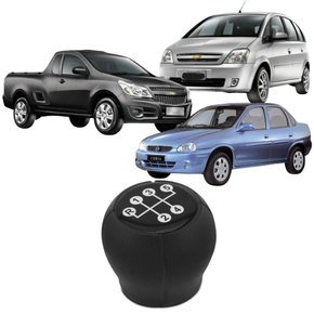 Manopla Bola Câmbio Chevrolet Corsa, Vectra, Montana, Meriva