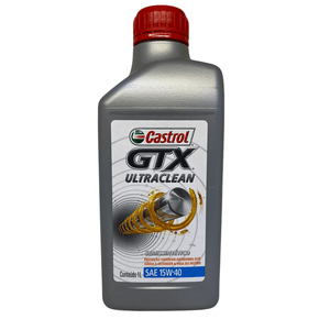 Óleo Para Motor Sae 15W40 Api SL Semi Sintético Castrol GTX Ultraclean