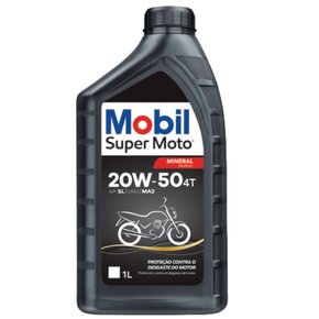 Óleo Mobil Super Moto 20w50 4 Tempos Mineral 1l