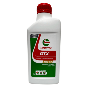 Óleo Para Motor Sae 20W50 Api SL Mineral Castrol GTX Antiborra