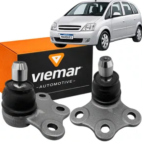 Par 2 Pivô Bandeja Dianteiro Viemar Gm Meriva 2003 2012