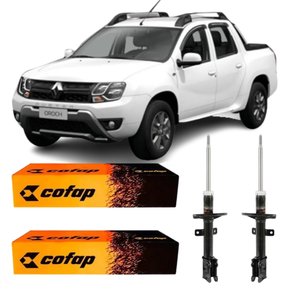 Par Amortecedor Dianteiro Cofap Duster Oroch 2015 A 2021