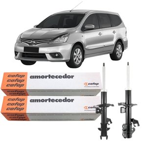 Par Amortecedor Dianteiro Cofap Grand Livina 2009 A 2015