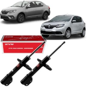 Par Amortecedor Dianteiro Kayaba Renault Logan 2014 A 2021