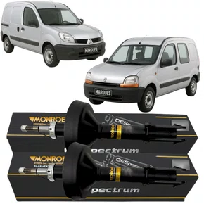 Par Amortecedor Dianteiro Original Monroe Kangoo 1999 A 2012