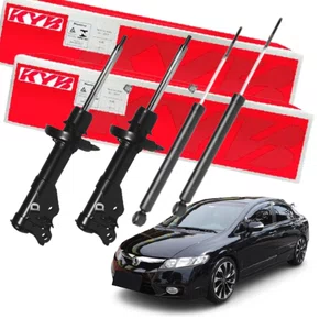 PAR AMORTECEDOR DIANTEIRO TRASEIRO KAYABA HONDA NEW CIVIC