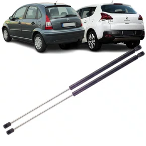 Par Amortecedor Mola Gás Tampa Traseira Apx Peugeot 3008 C3