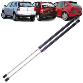 Par Amortecedor Mola Gás Tampa Traseira Apx Vw Gol G4 2013