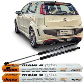Par Amortecedor Mola Gás Tampa Traseira Fiat Punto 07 A 17