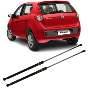 Par Amortecedor Mola Gás Tampa Traseira Novo Palio 12 A 17