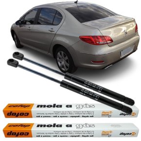 Par Amortecedor Mola Gás Tampa Traseira Peugeot 408 C4